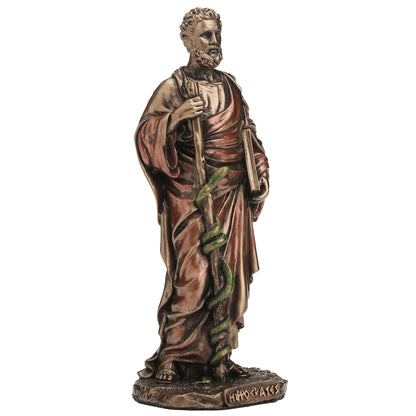 Hippocrates Father of Medice 9cm Cold Cast Bronze Veronese Statue