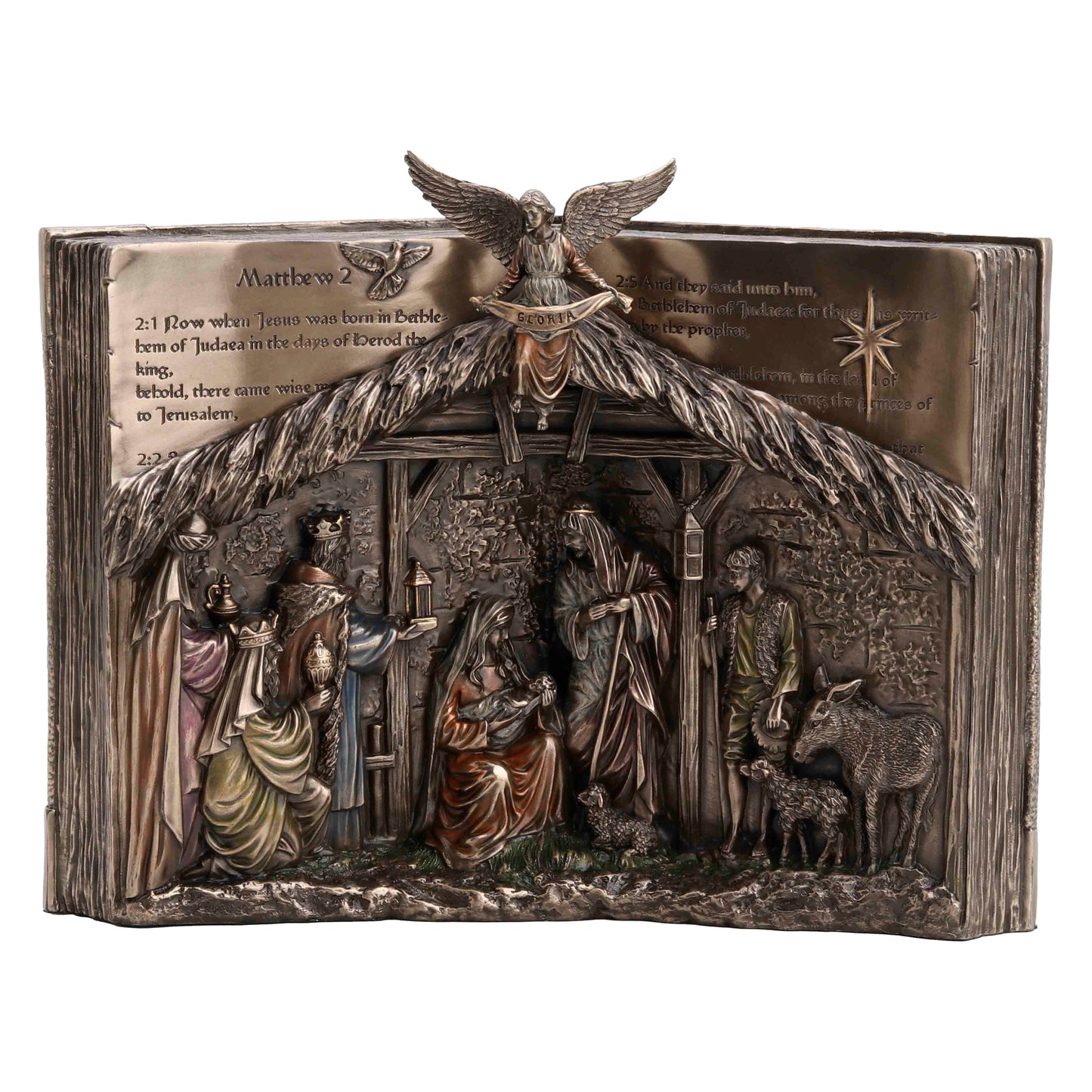 Holy Bible Nativity Stand 29.5cm Veronese Statue