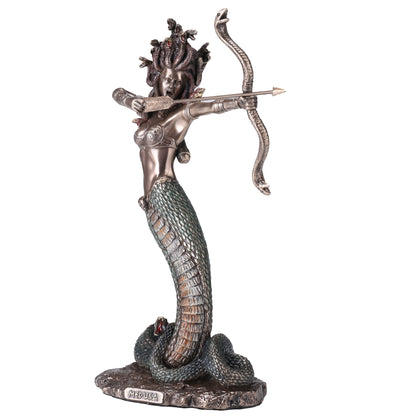 Furious Medusa Shooting Arrow 23cm Veronese Statue