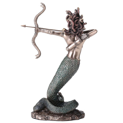 Furious Medusa Shooting Arrow 23cm Veronese Statue