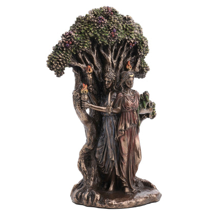 Triple Moon Goddess Hecate 18.5cm Veronese Statue