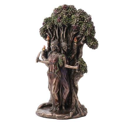 Triple Moon Goddess Hecate 18.5cm Veronese Statue