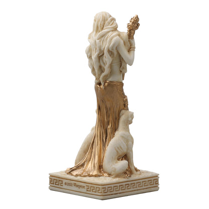 Hecate Greek Goddess Of Magic 9cm Veronese White Statue