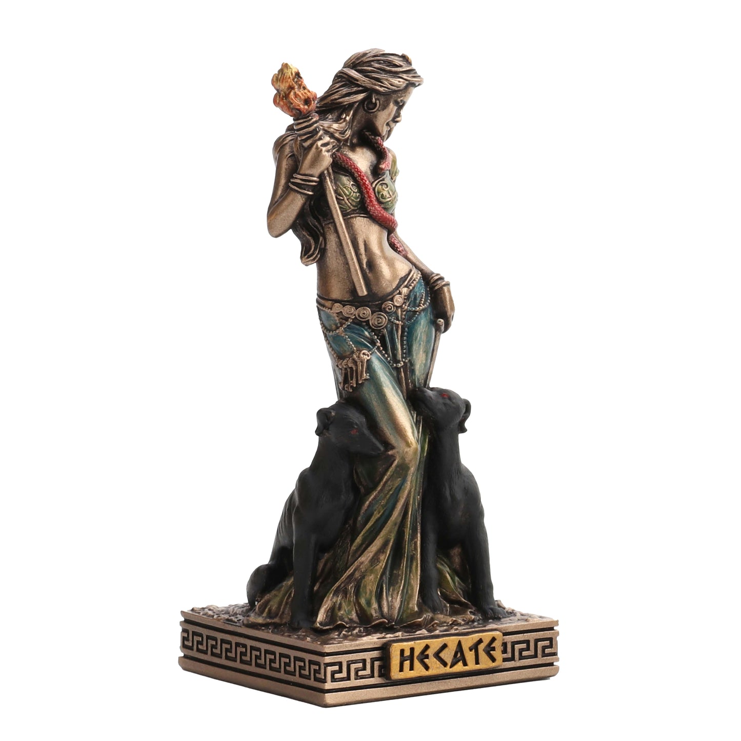 Hecate Greek Goddess Of Magic 9cm Veronese Statue