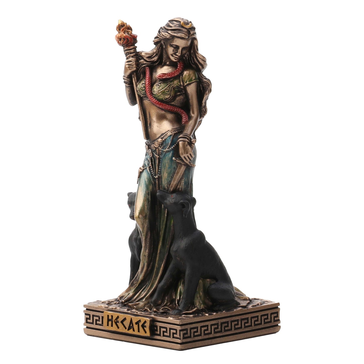 Hecate Greek Goddess Of Magic 9cm Veronese Statue