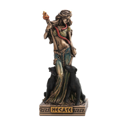 Hecate Greek Goddess Of Magic 9cm Veronese Statue