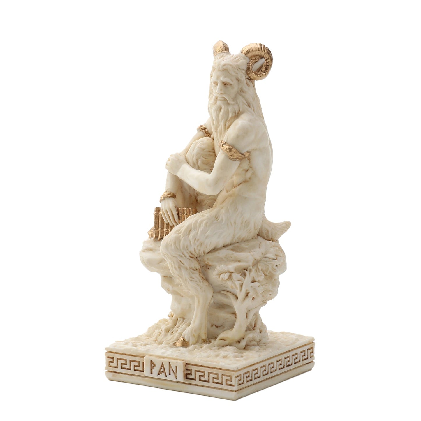 Pan Greek God Of The Wild 8.5cm Veronese White Statue