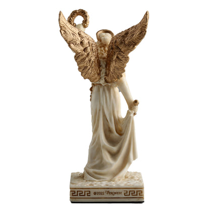 Nike Greek Goddess Of Victory 10cm Veronese White Statue