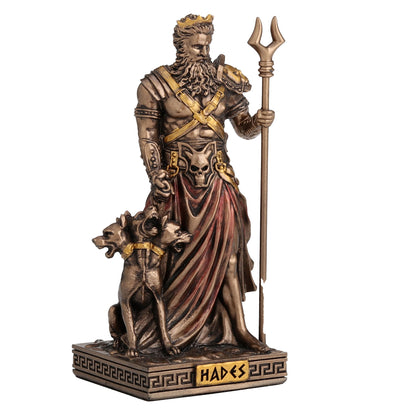 Hades Greek God Of Underworld 9.2cm Veronese Statue