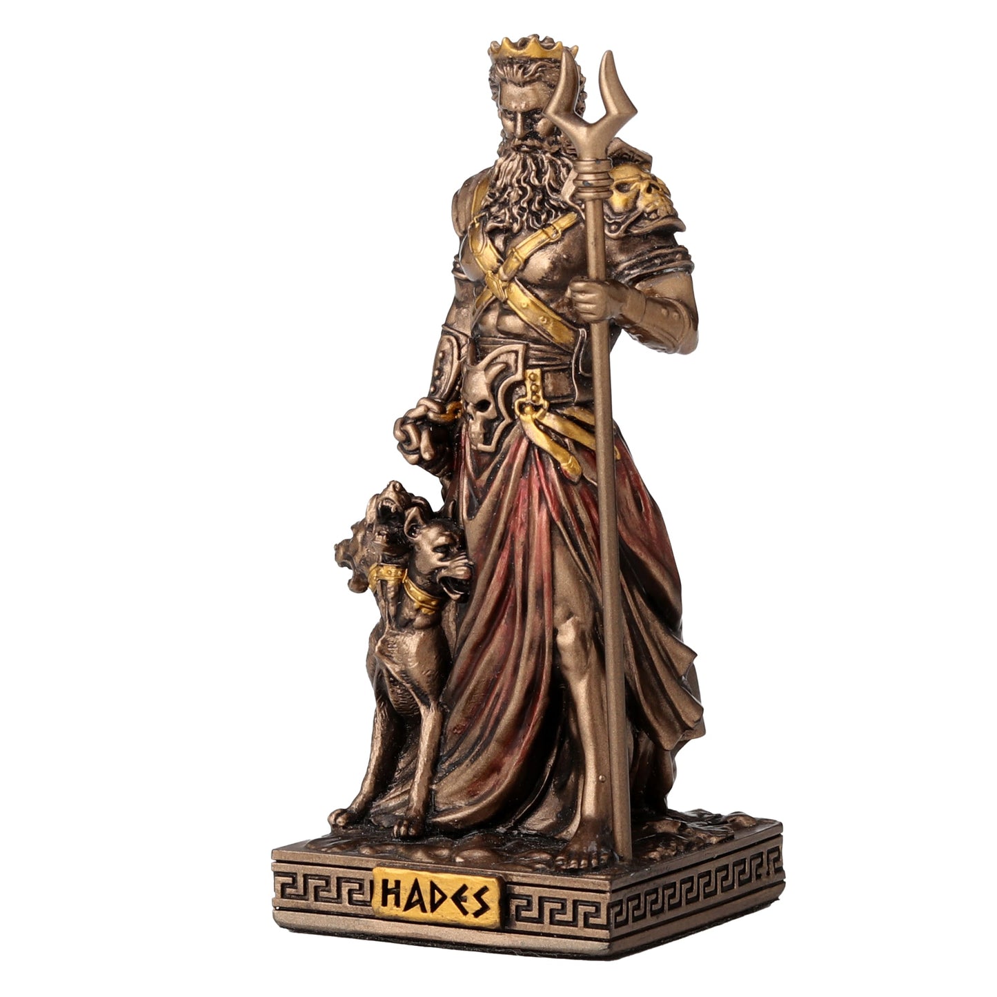 Hades Greek God Of Underworld 9.2cm Veronese Statue