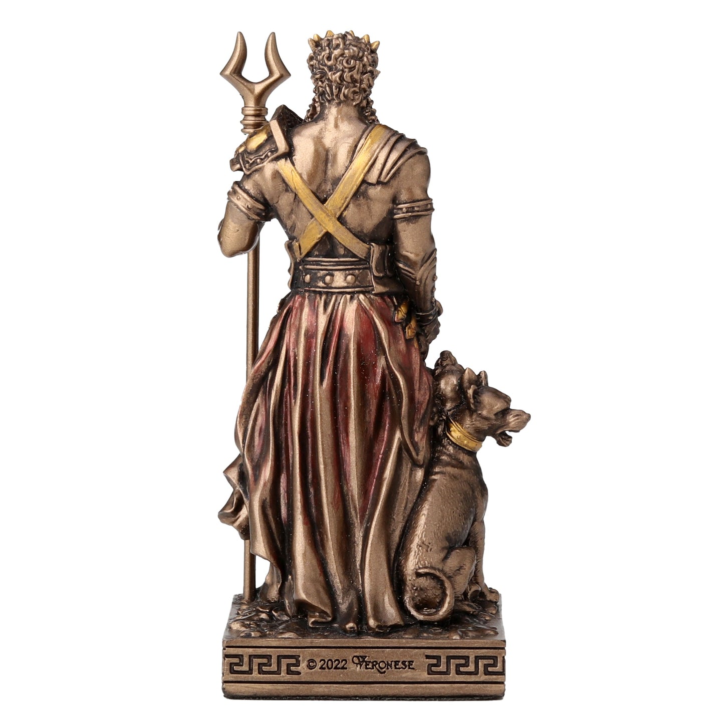 Hades Greek God Of Underworld 9.2cm Veronese Statue