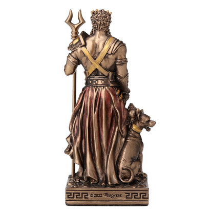 Hades Greek God Of Underworld 9.2cm Veronese Statue