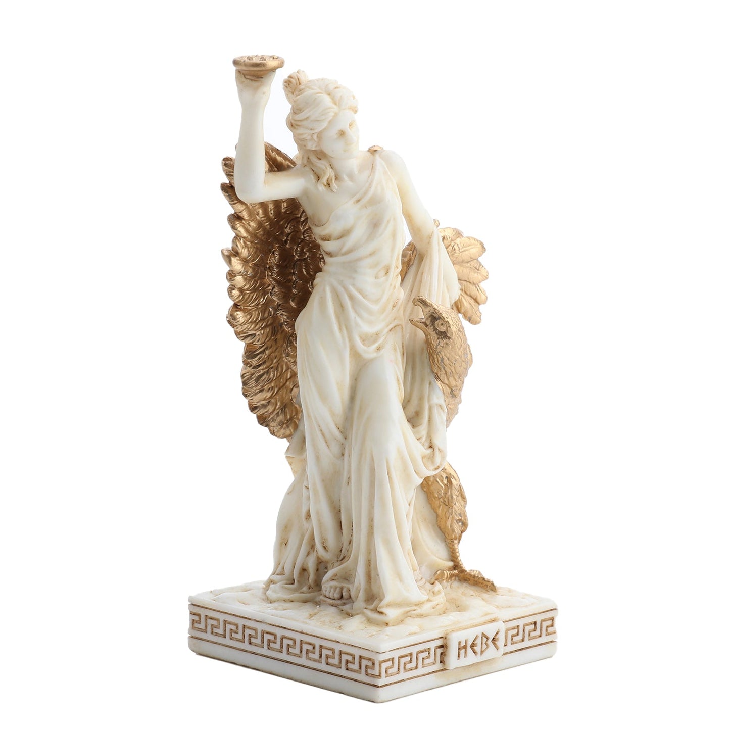 Hebe The Greek Goddess Of Youth 9cm Veronese White Statue