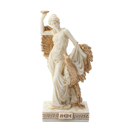 Hebe The Greek Goddess Of Youth 9cm Veronese White Statue