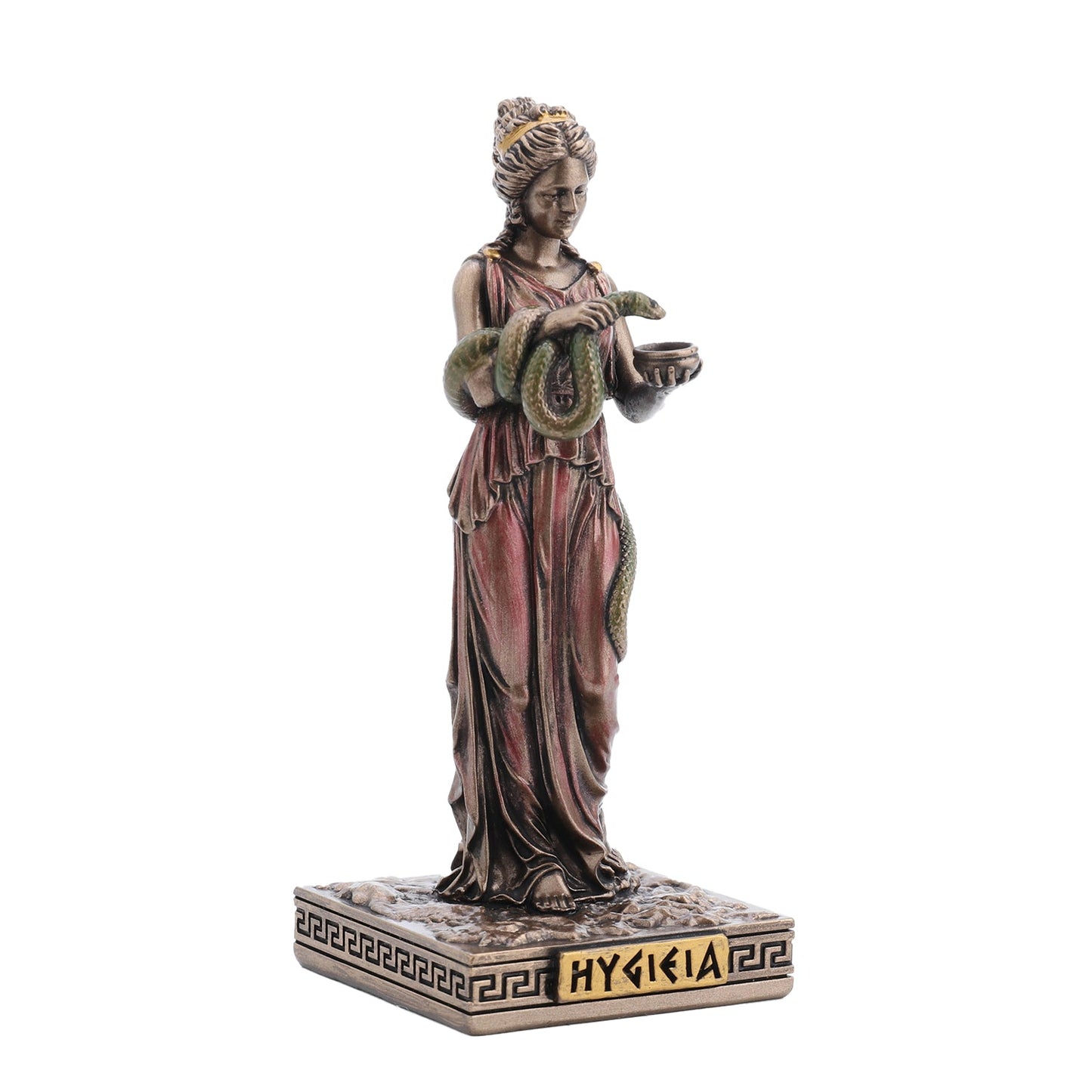 Hygieia Greek Goddess Of Health 9.2cm Veronese Statue