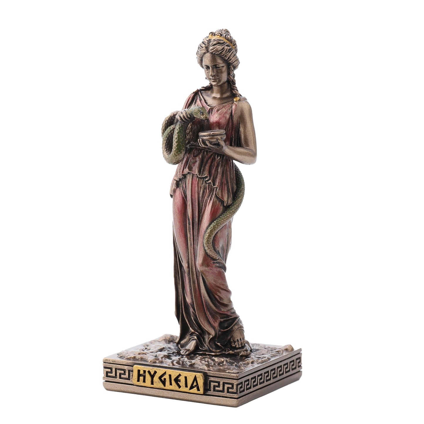 Hygieia Greek Goddess Of Health 9.2cm Veronese Statue