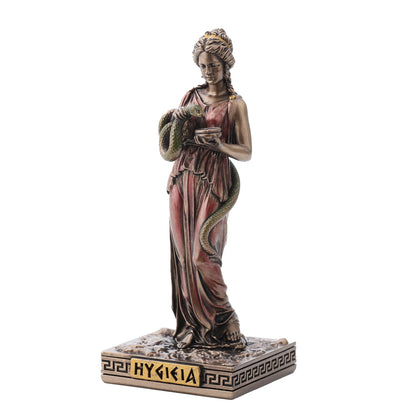 Hygieia Greek Goddess Of Health 9.2cm Veronese Statue