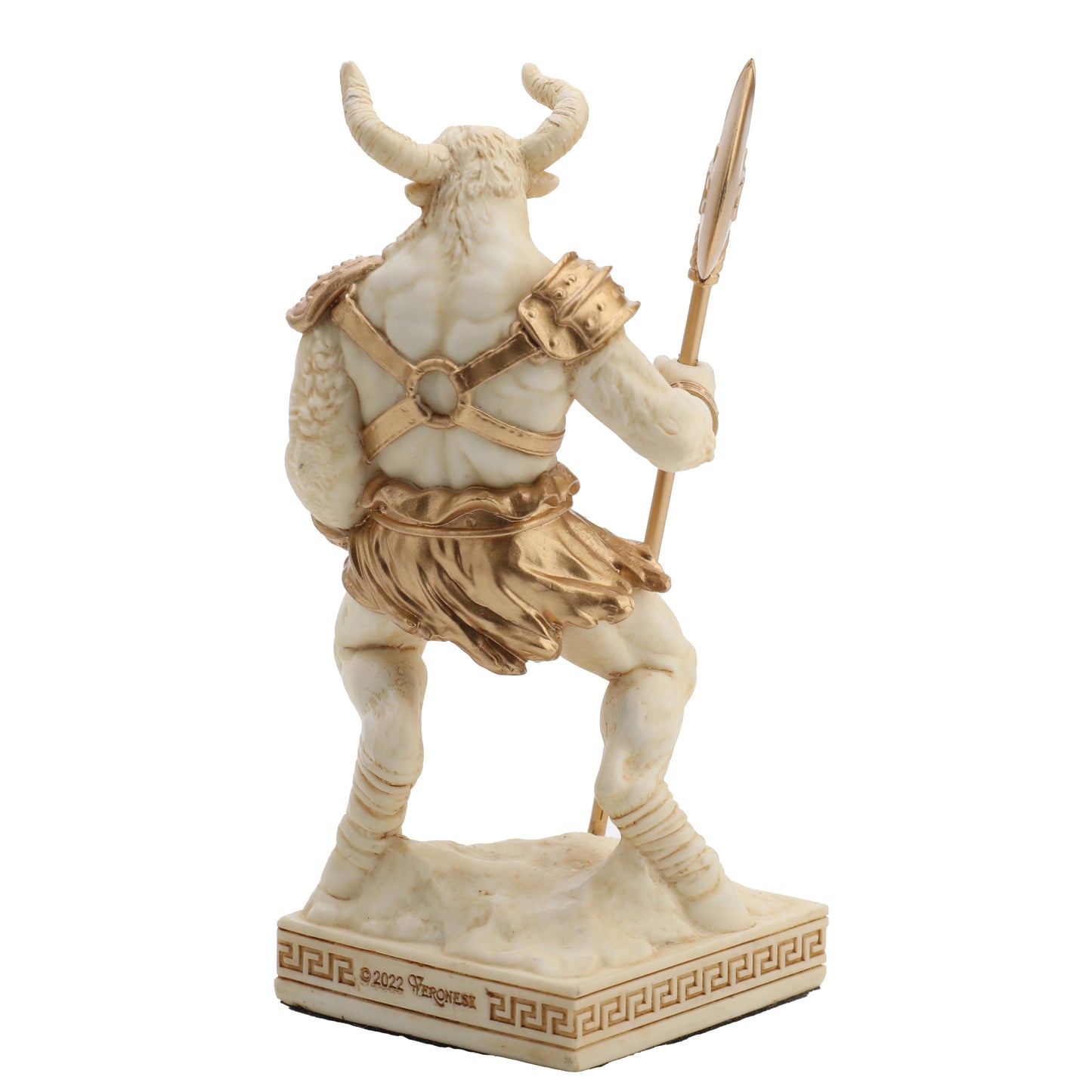 Minotaur Creature Of The Labyrinth 9.2cm Veronese White Statue