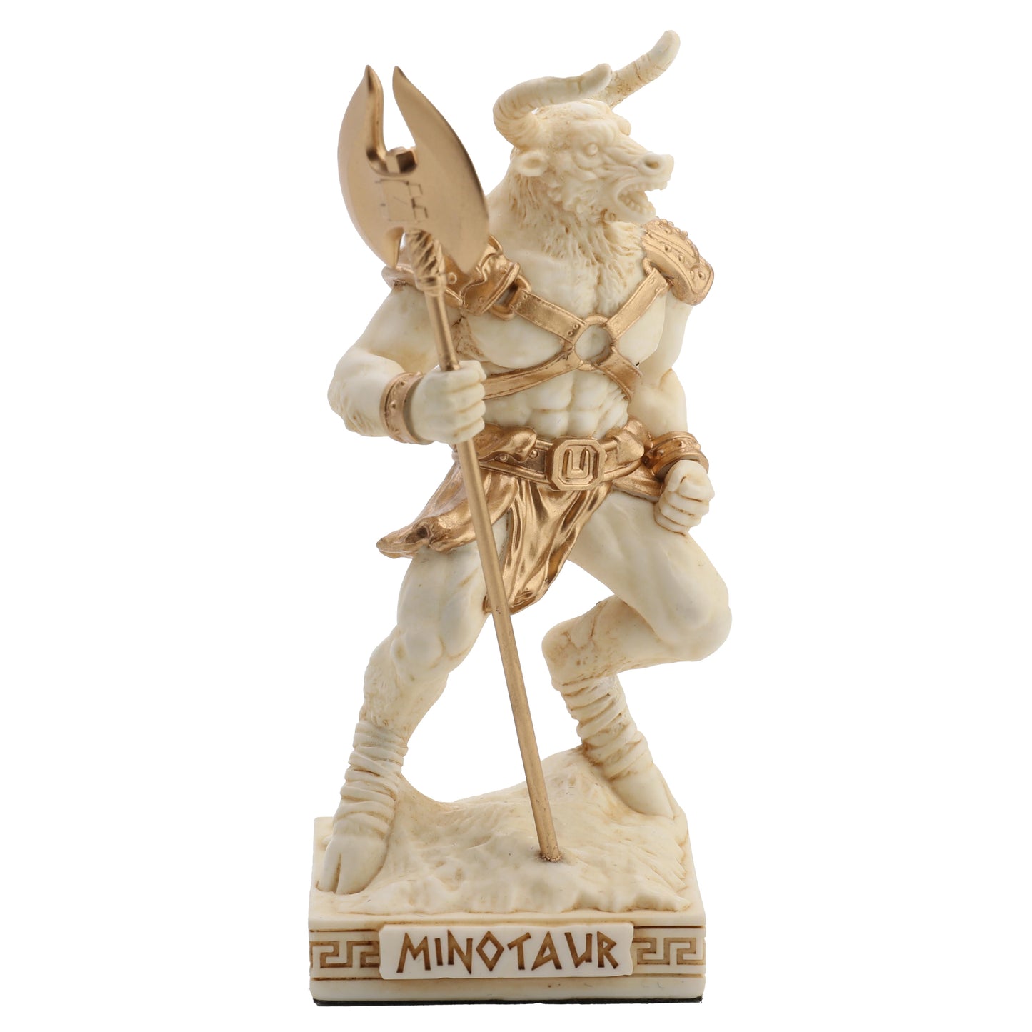 Minotaur Creature Of The Labyrinth 9.2cm Veronese White Statue