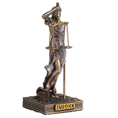 Themis Greek Goddess of Justice 10cm Veronese Statue