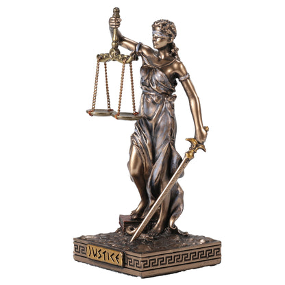 Themis Greek Goddess of Justice 10cm Veronese Statue