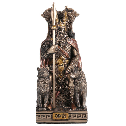 Odin 9cm Veronese Statue