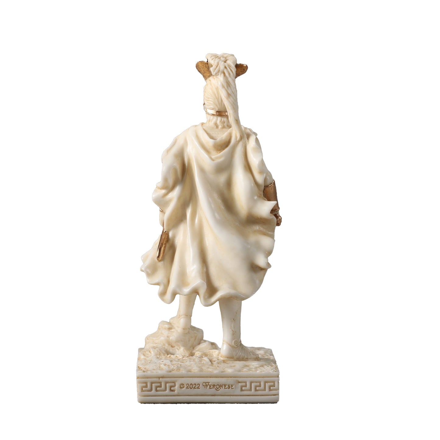 Alexander The Great King Of Macedonia 9.3cm Veronese White Statue