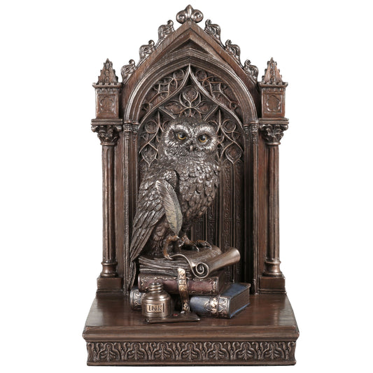 Grand Owl Of Wisdom 24.5cm Veronese Statue