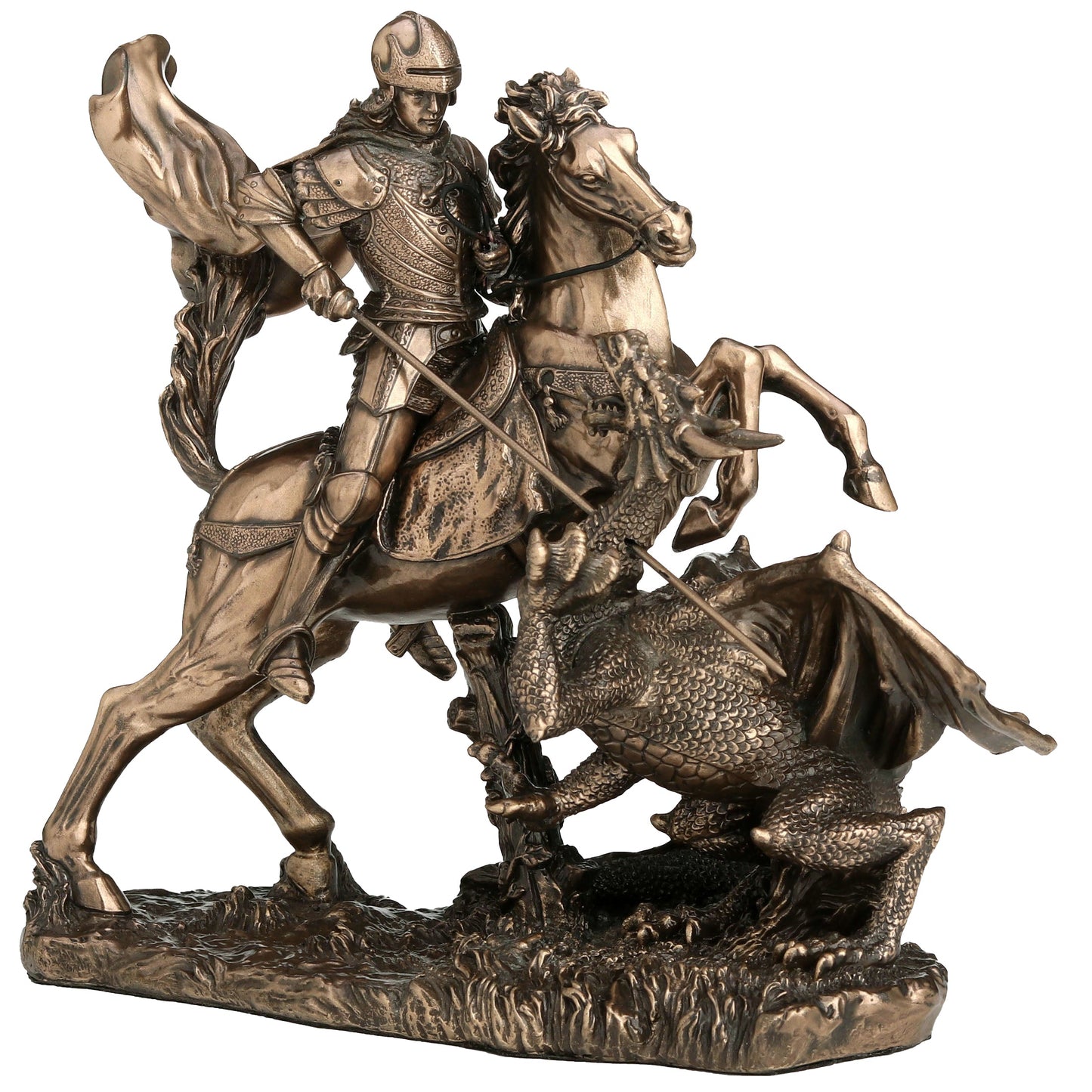 Saint George The Dragon Slayer 17cm Veronese Statue