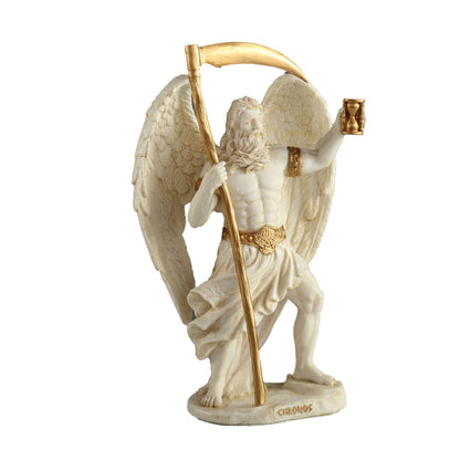 Chronos The Greek God Of Time 18.5cm Veronese White Statue