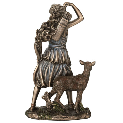 Artemis The Greek Goddess Of The Hunt 16.5cm Veronese Statue