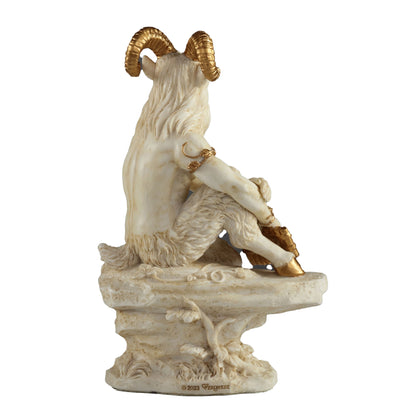 Pan The Greek God Of The Wild 15.5cm Veronese White Statue