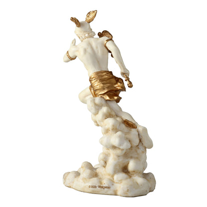 Hermes Greek Herald Of The Gods 15.5cm Veronese White Statue