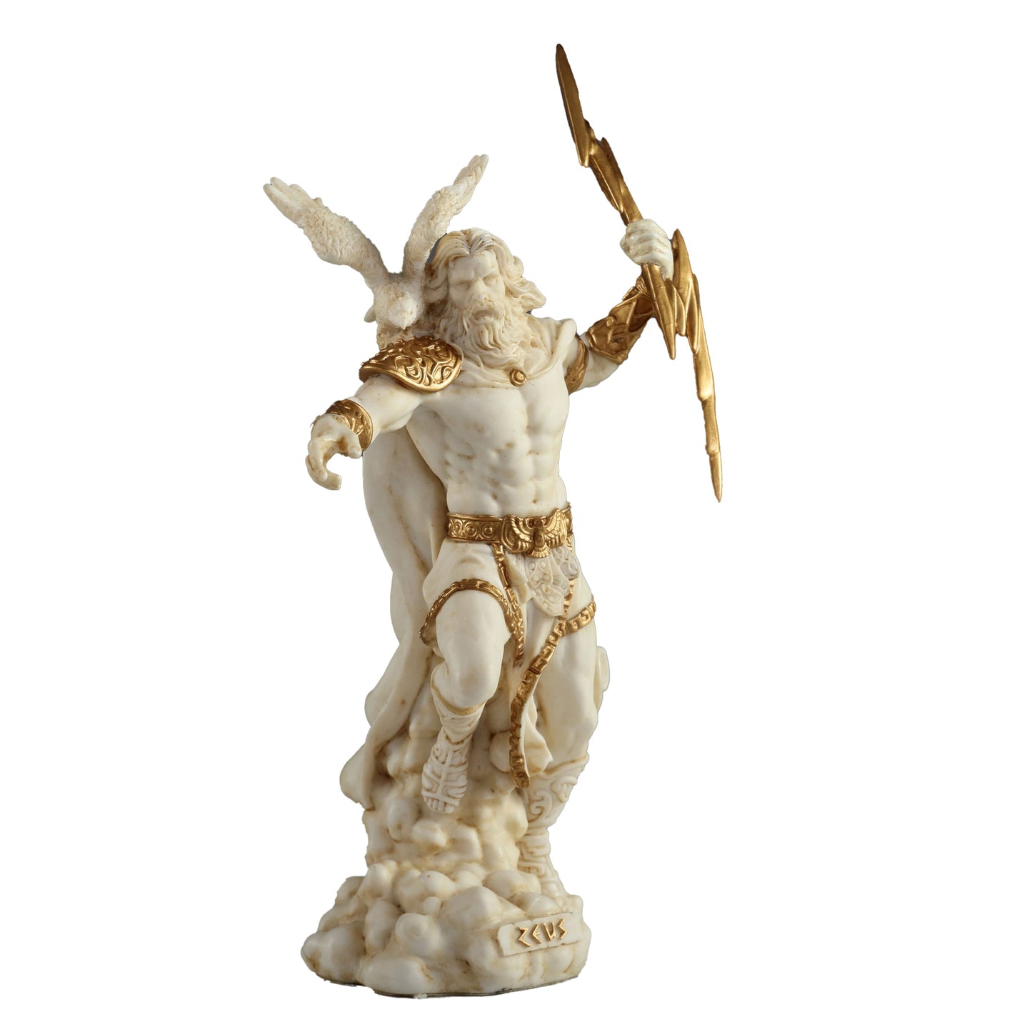 Zeus The Greek God Of The Sky 19cm Veronese White Statue