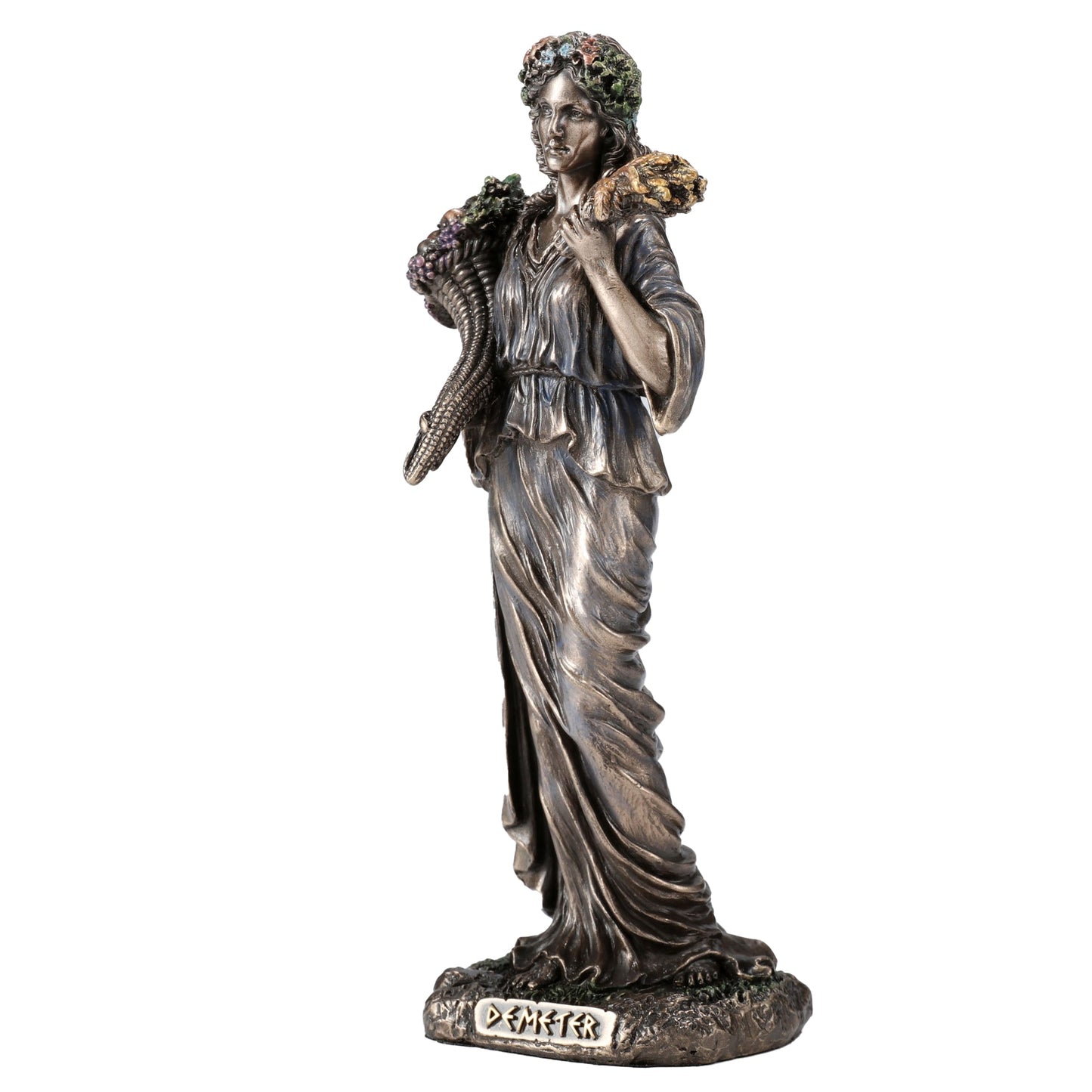 Demeter Greek Goddess Of The Harvest 15cm Veronese Statue