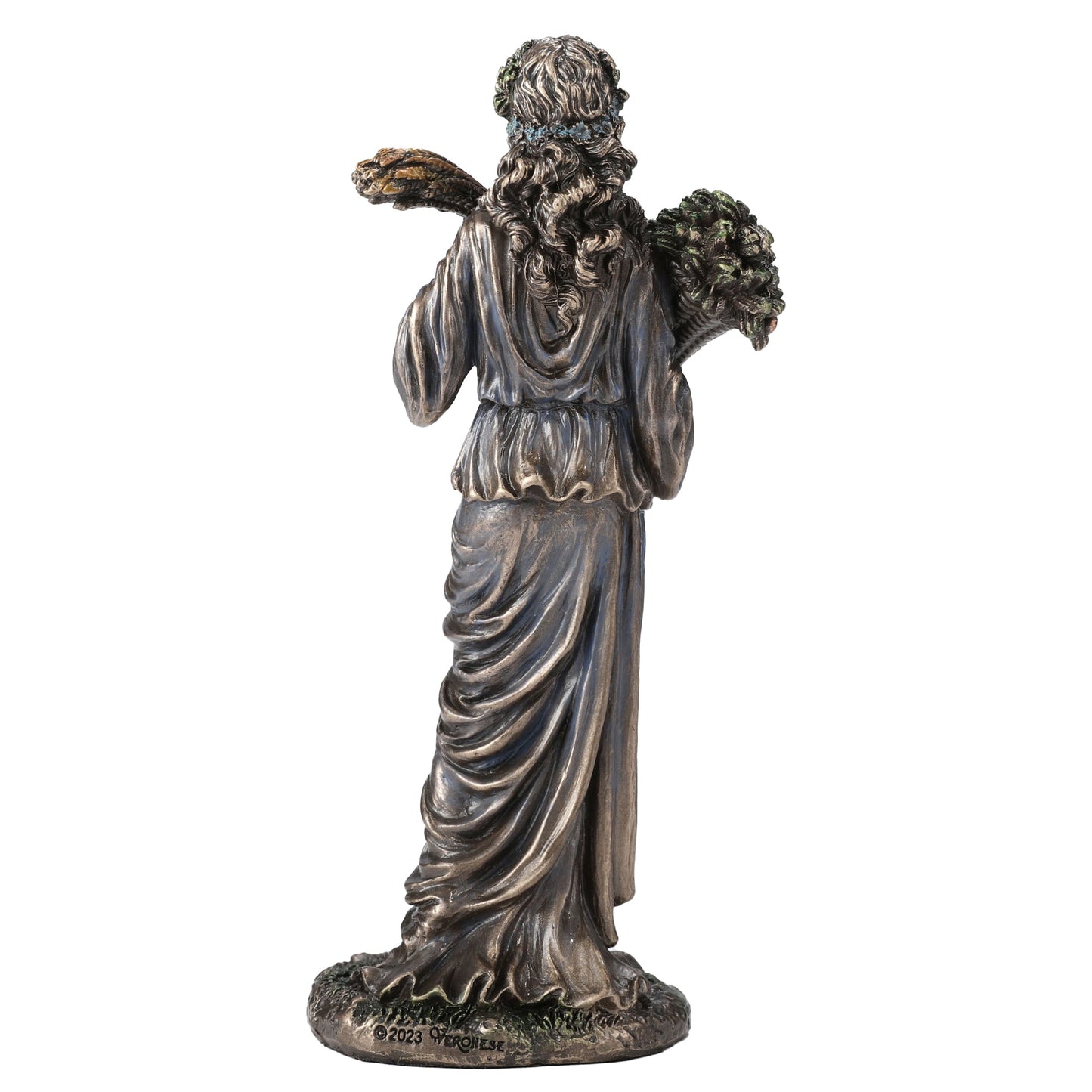 Demeter Greek Goddess Of The Harvest 15cm Veronese Statue