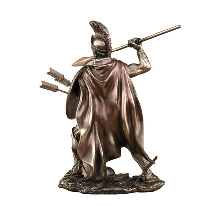 Spartan King Leonidas With Spear And Shield 15.5cm Veronese Statue