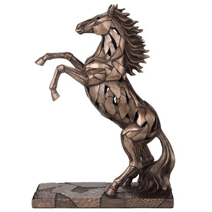 Rearing Horse Illumination 28.5cm Veronese Statue