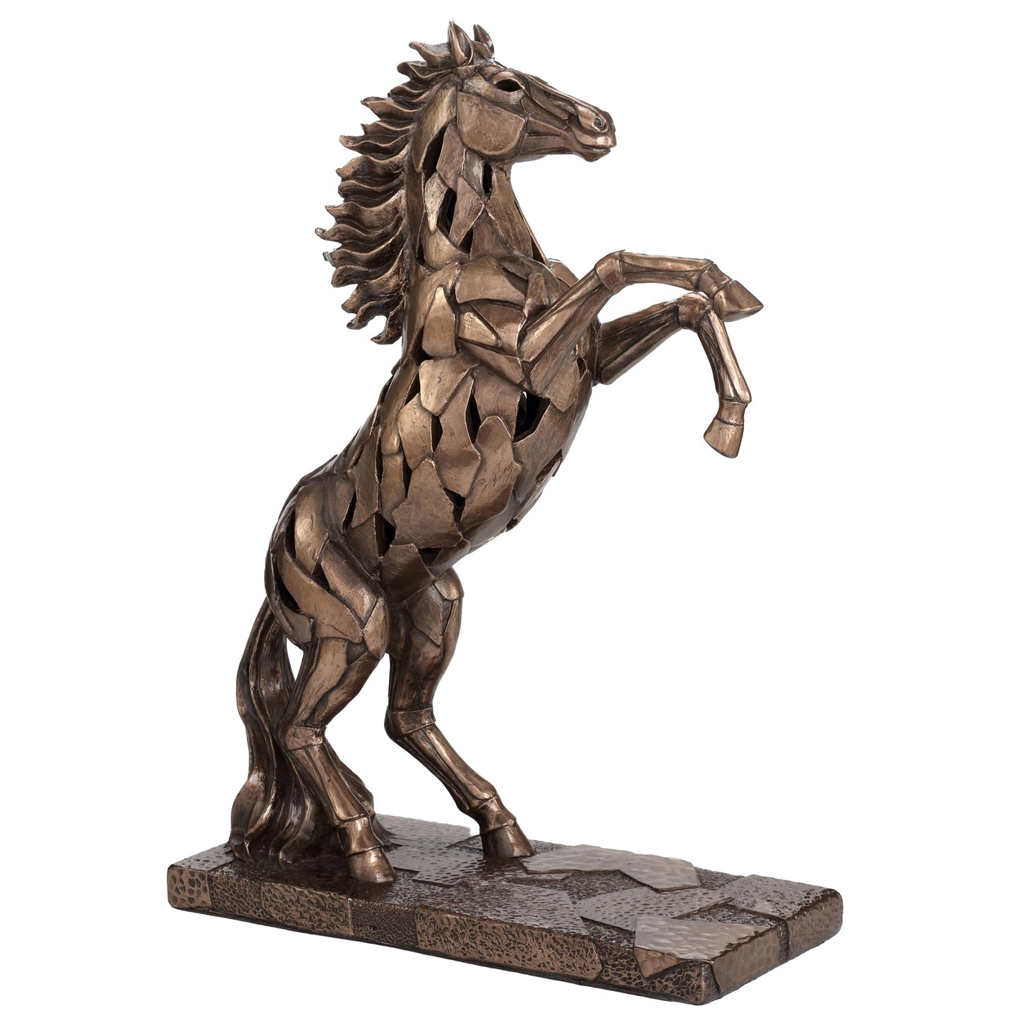 Rearing Horse Illumination 28.5cm Veronese Statue