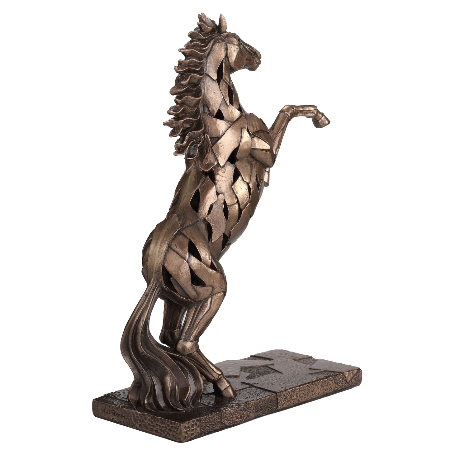 Rearing Horse Illumination 28.5cm Veronese Statue