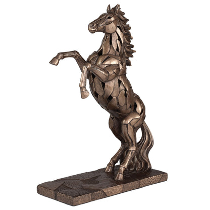 Rearing Horse Illumination 28.5cm Veronese Statue