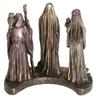 Triple Goddess Maiden Mother And Crone 12cm Veronese Statue