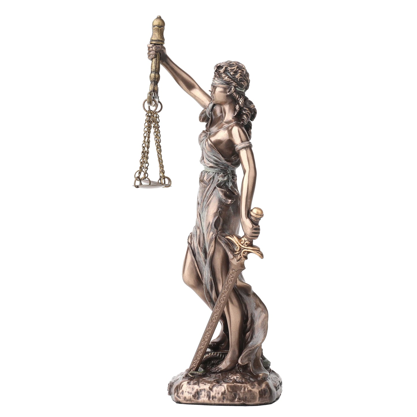 Themis Greek Goddess Of Justice 16.5cm Veronese Statue