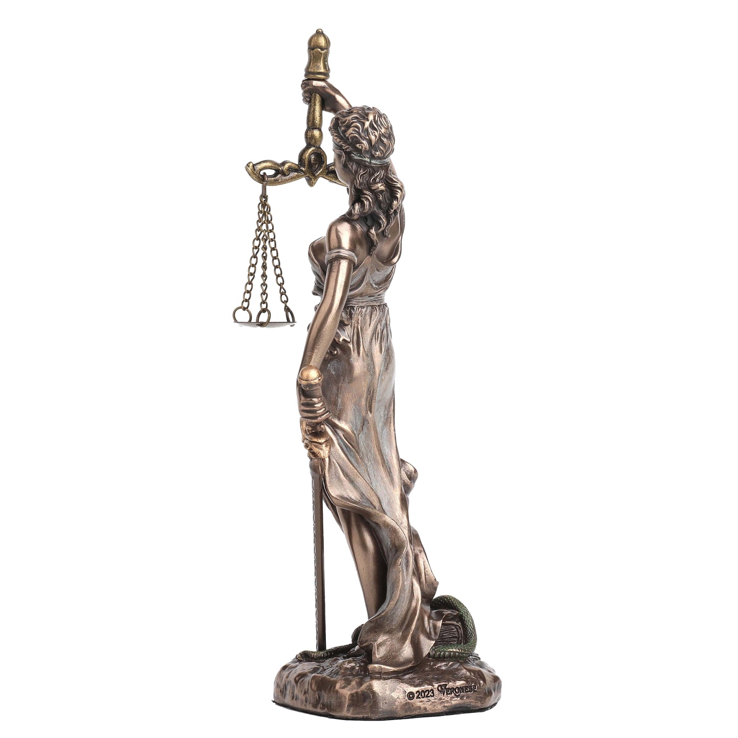 Themis Greek Goddess Of Justice 16.5cm Veronese Statue