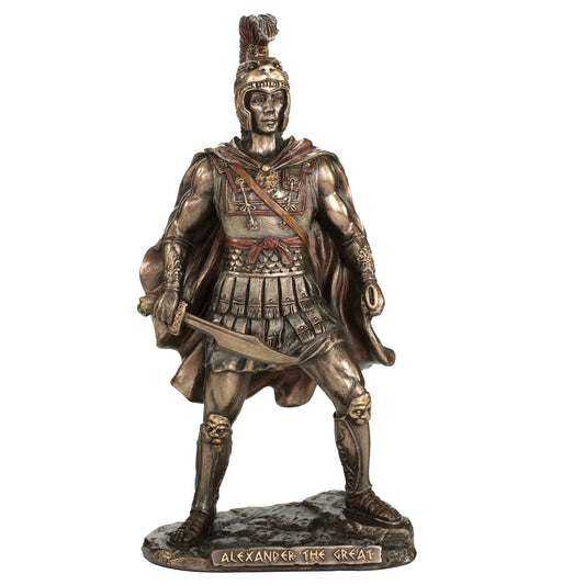 Alexander The Great King Of Macedonia 17.5cm Veronese Statue