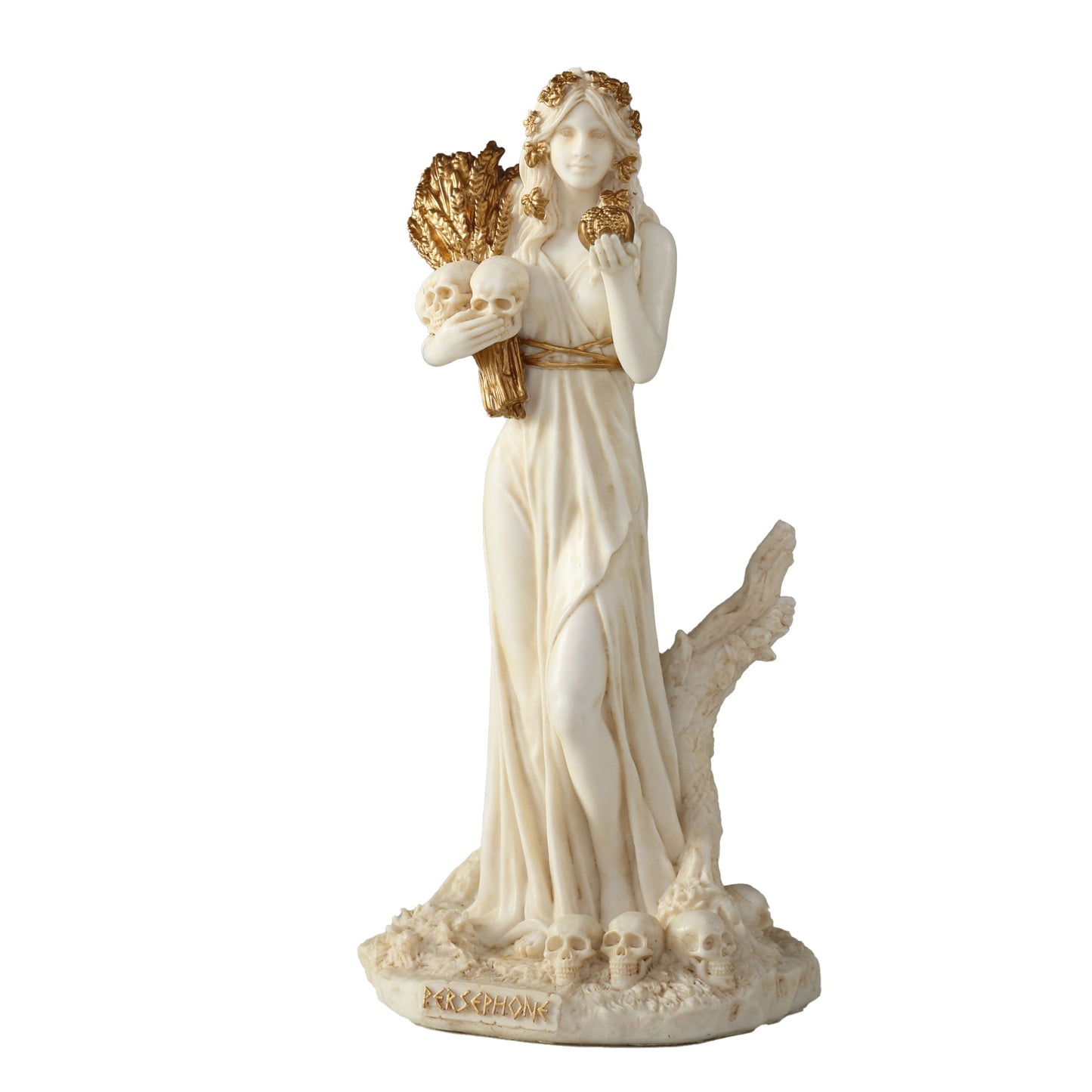 Persephone Greek Goddess Of Agriculture 15.5cm Veronese White Statue