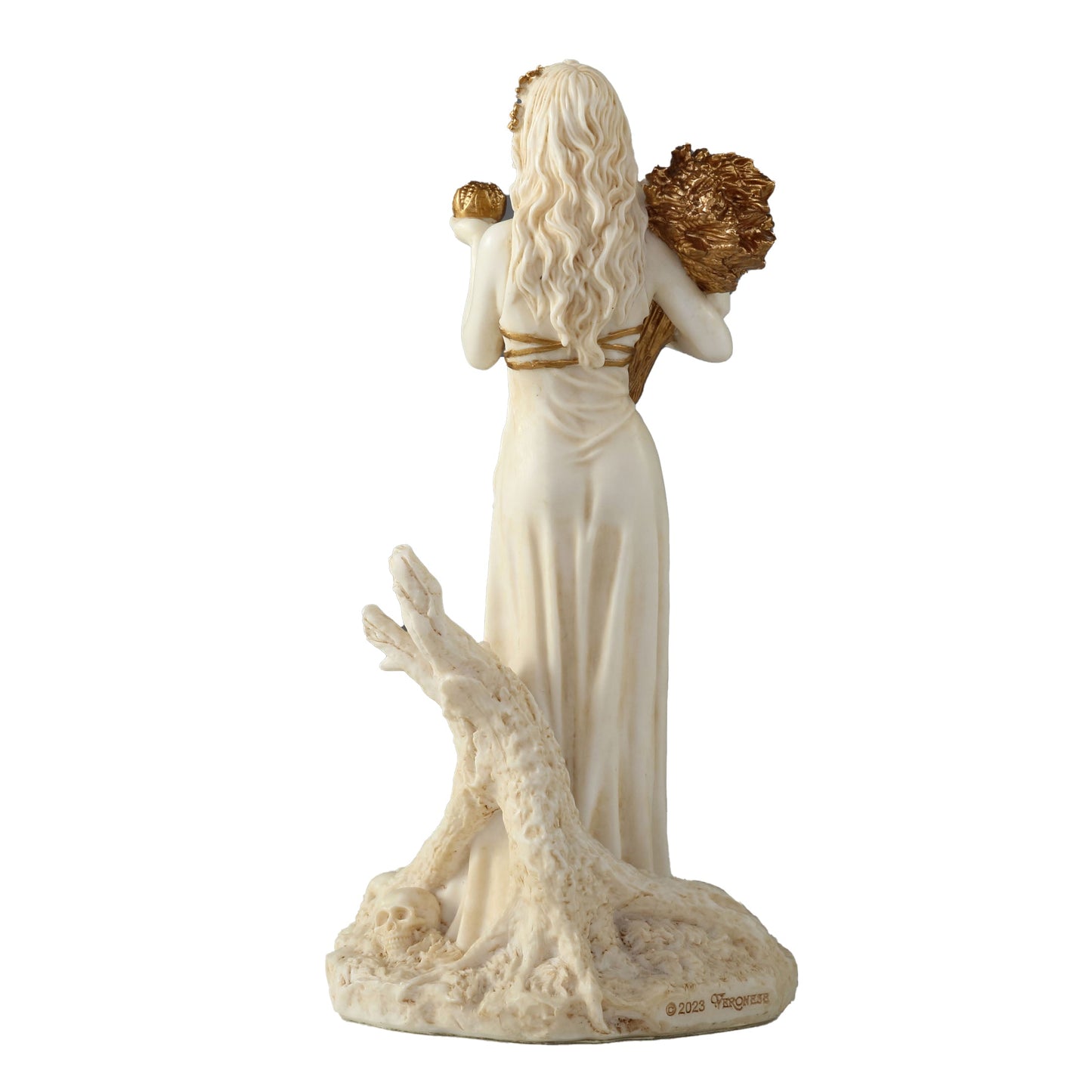 Persephone Greek Goddess Of Agriculture 15.5cm Veronese White Statue