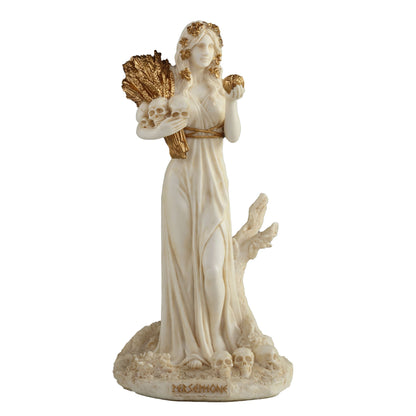 Persephone Greek Goddess Of Agriculture 15.5cm Veronese White Statue