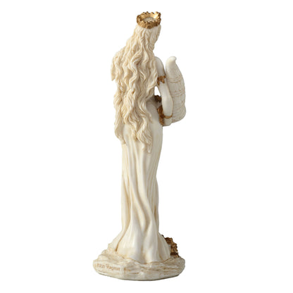 Fortuna - Tyche The Greek Goddess Of Fortune And Luck 15.5cm Veronese White Statue