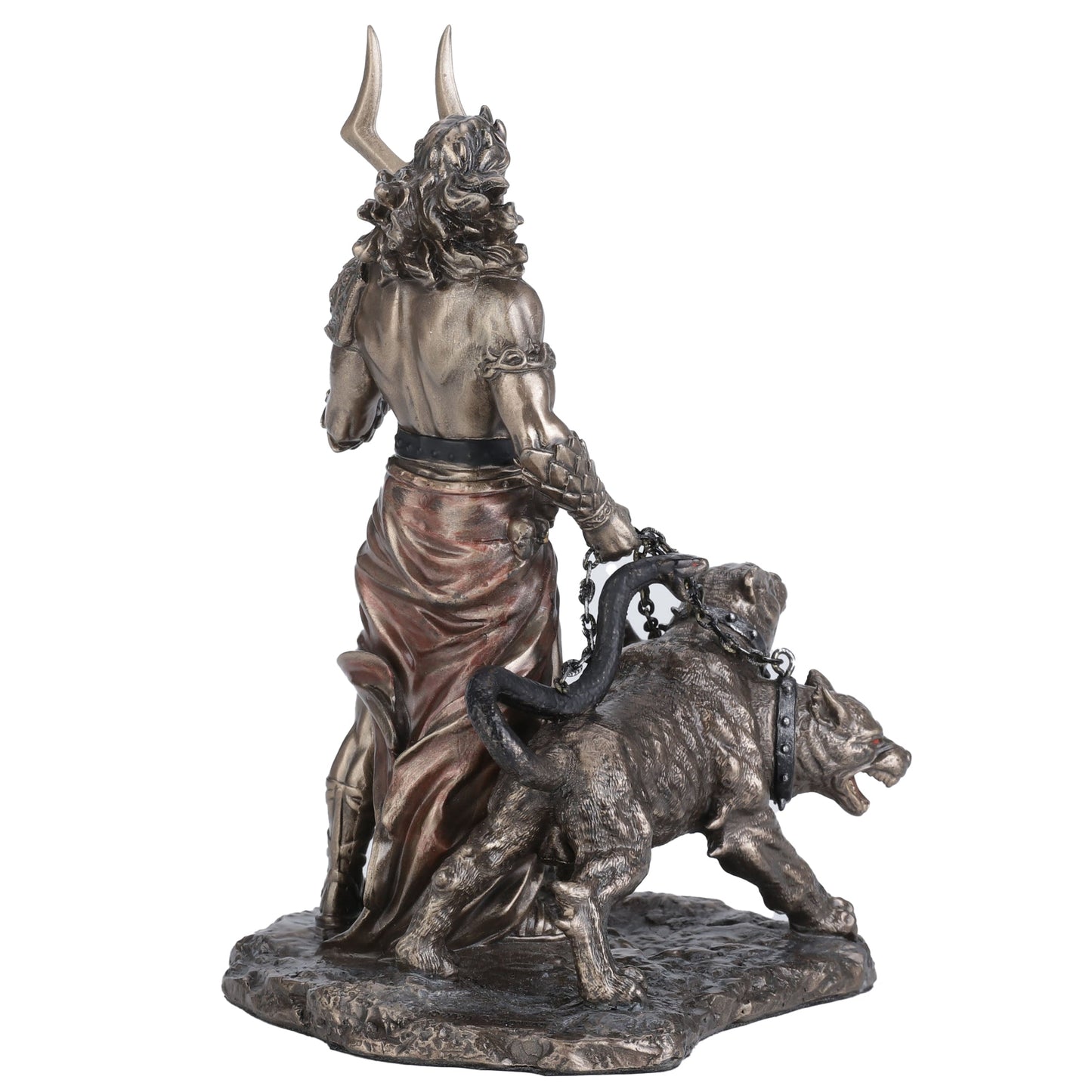 Hades Greek God Of The Underworld With Cerberus 16.5cm Veronese Statue